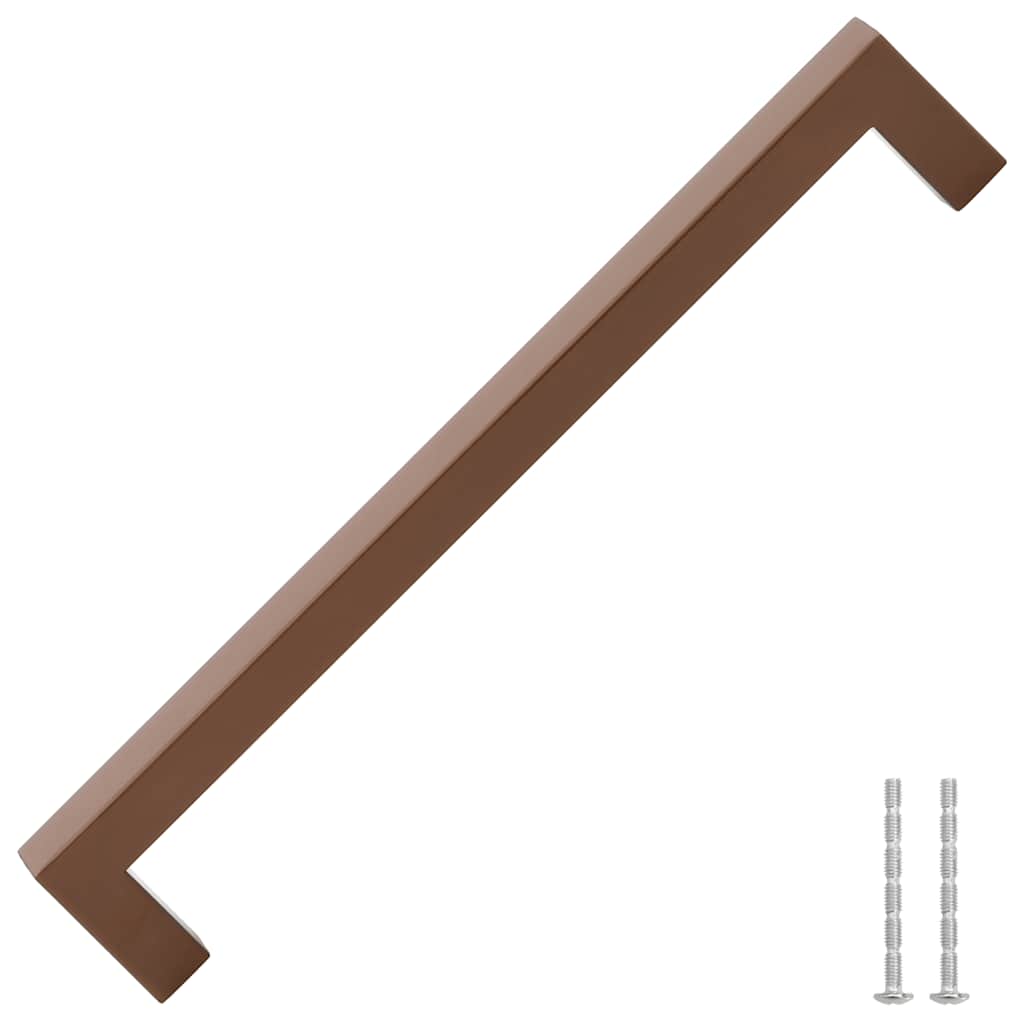 Möbelgriffe 10 Stk. Silbern 64 mm Edelstahl