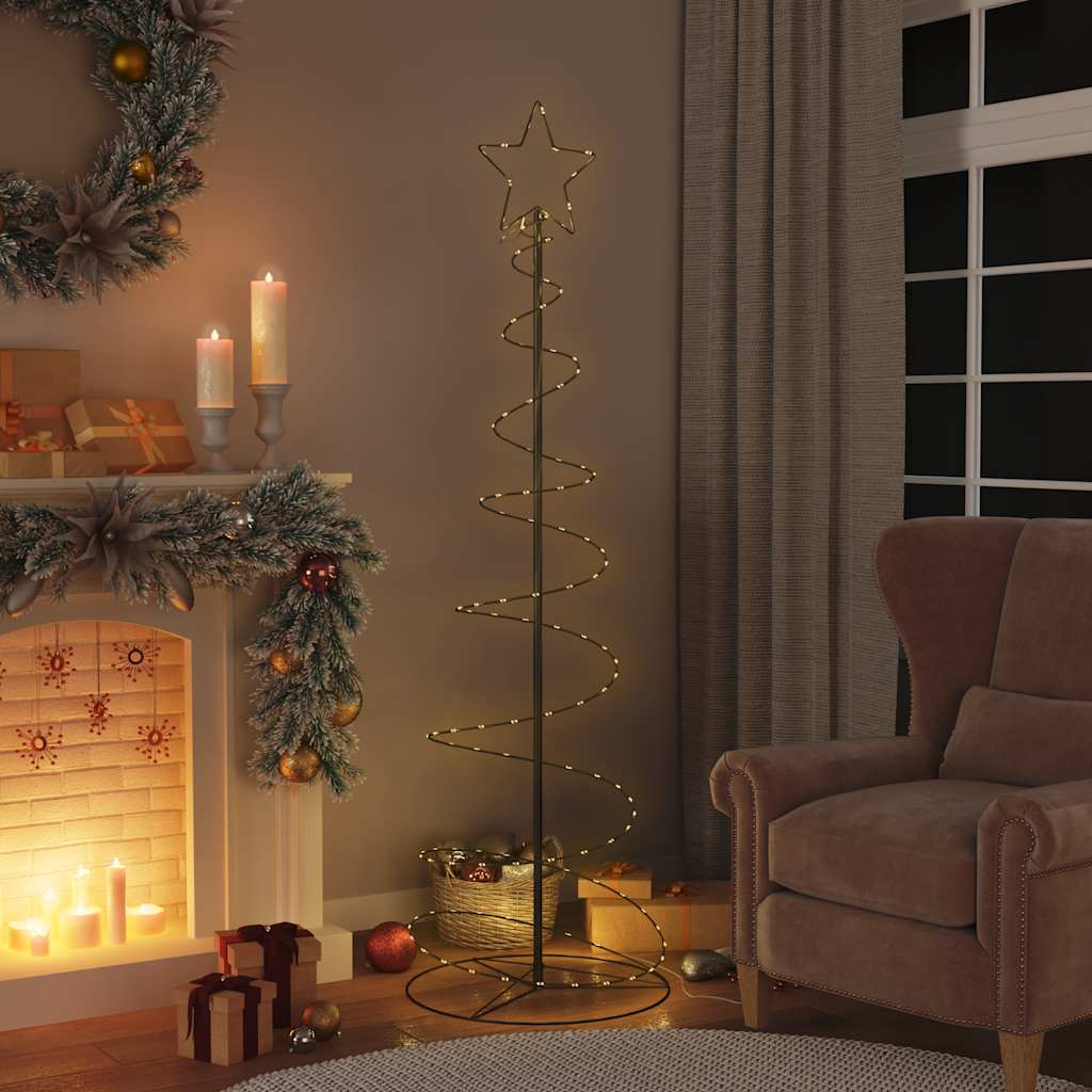 LED Weihnachtsbaum 80 LEDs Warmweiß 120 cm