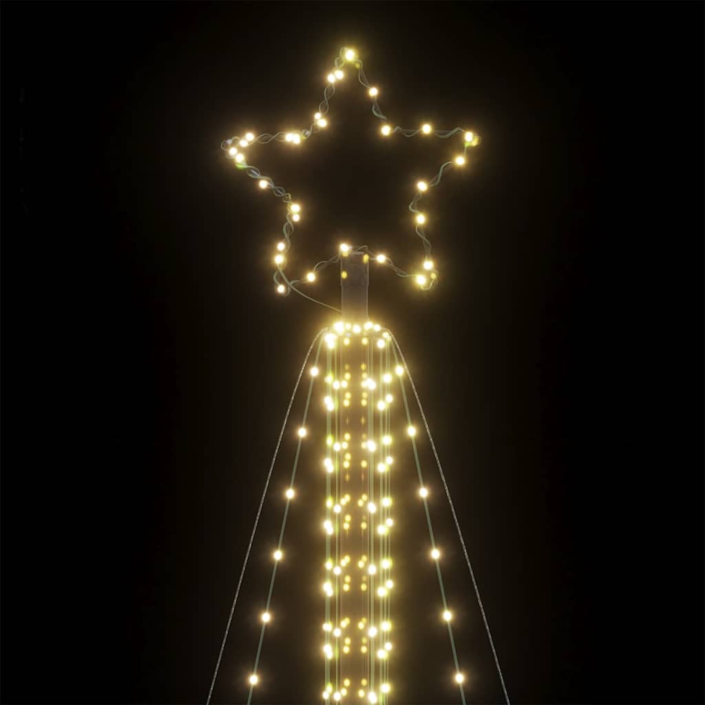 LED Weihnachtsbaum 363 LEDs Warmweiß 182 cm