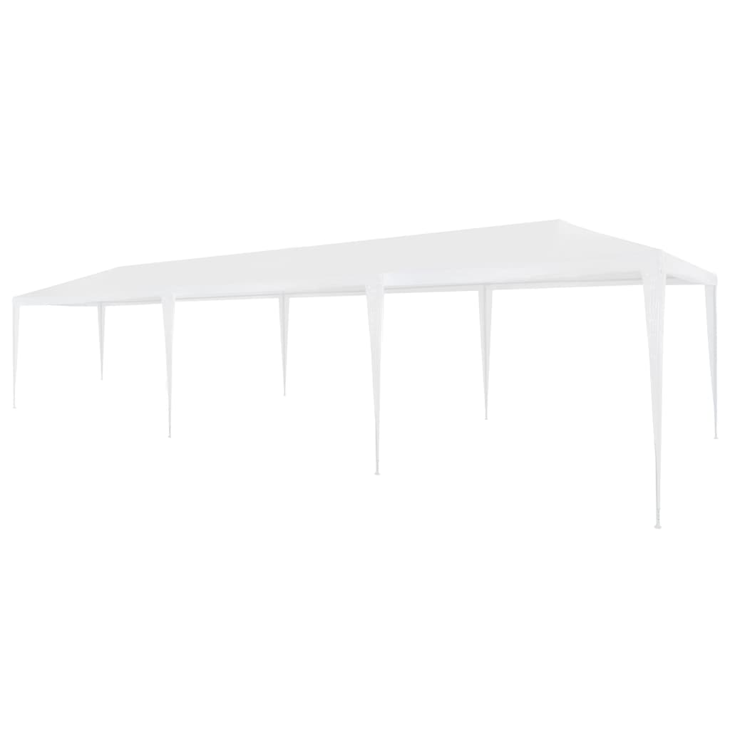 Partyzelt 400 x 300 x 255 cm Rot PE und Stahl