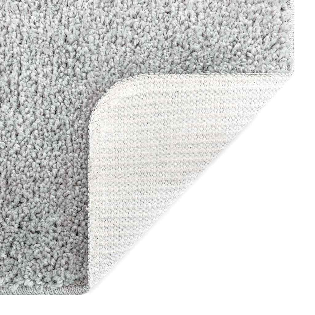 Anti-Rutsch Badematten-Set 2 pcs Dunkelgrau PP