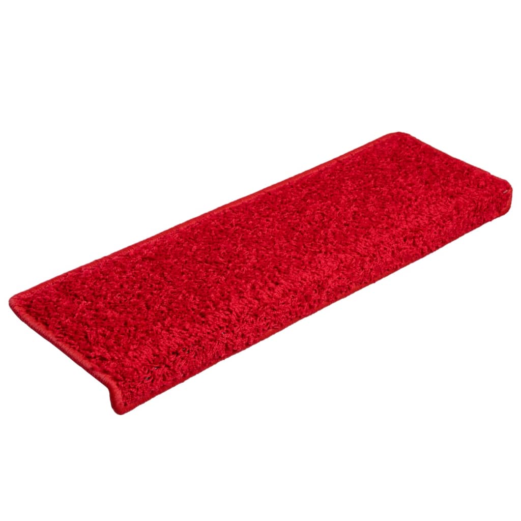 Stufenmatten 15 Stk. 65x21x4 cm Grau Rechteckiger Rand