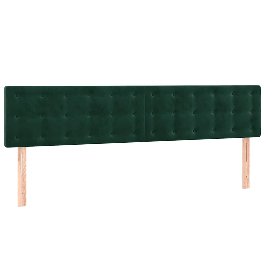 Kopfteil Hellgrau 80x5x118/128 cm Samt