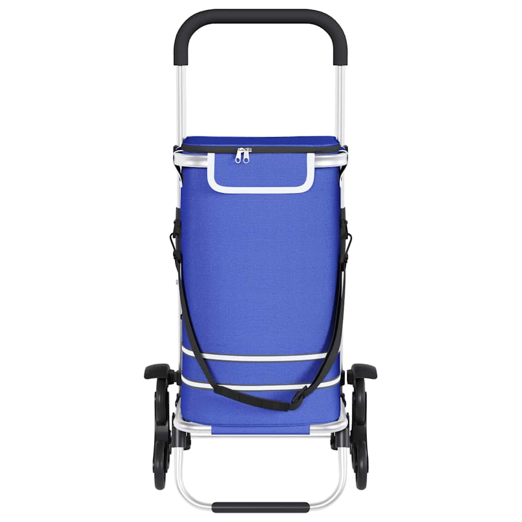 Einkaufswagen Schwarz 47 x 39 x 100,5 cm Oxford-stoff