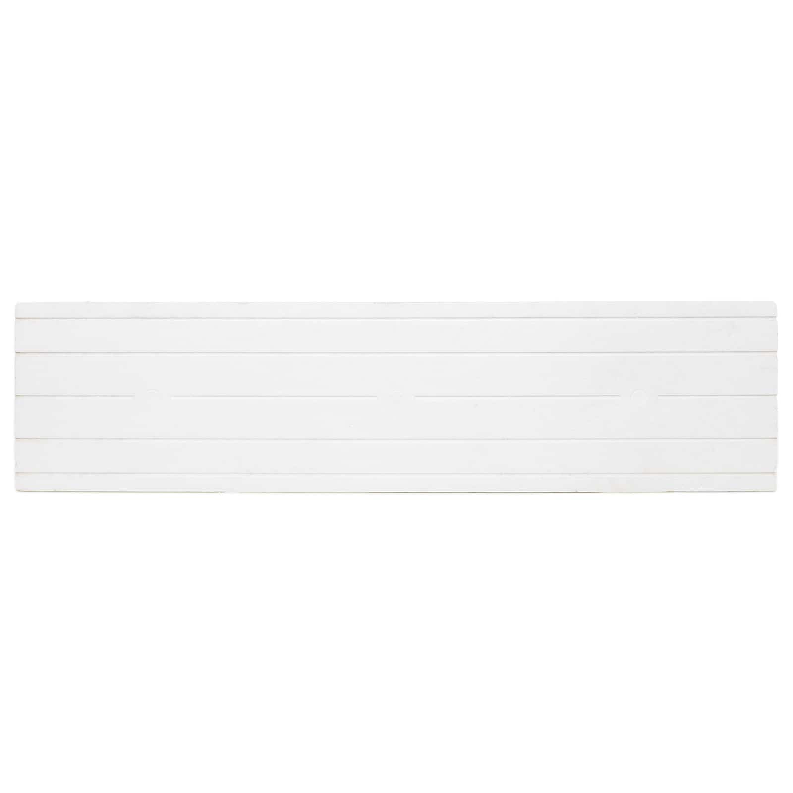 Wandpaneele 10 pcs Hellgrau 100 x 25 cm EPS-Schaum