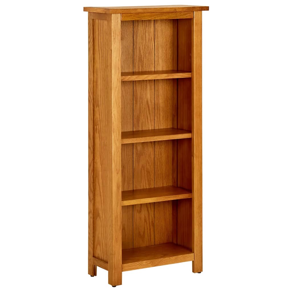 Bücherregal 45x22,5x82 cm Eiche Massivholz