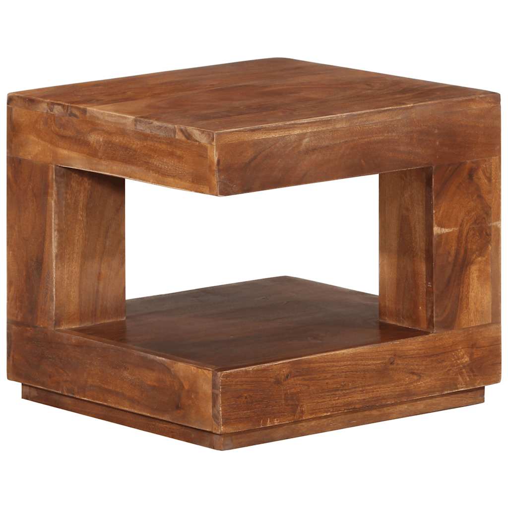 Couchtisch 45x45x40 cm Massivholz Akazie