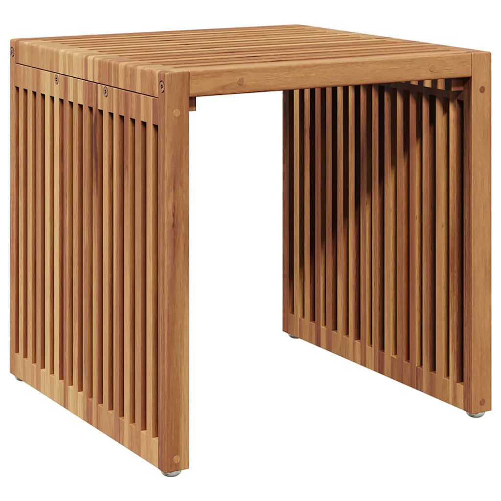 Garten-Beistelltisch 3 pcs Braun 33 x 44,5 x 51 cm