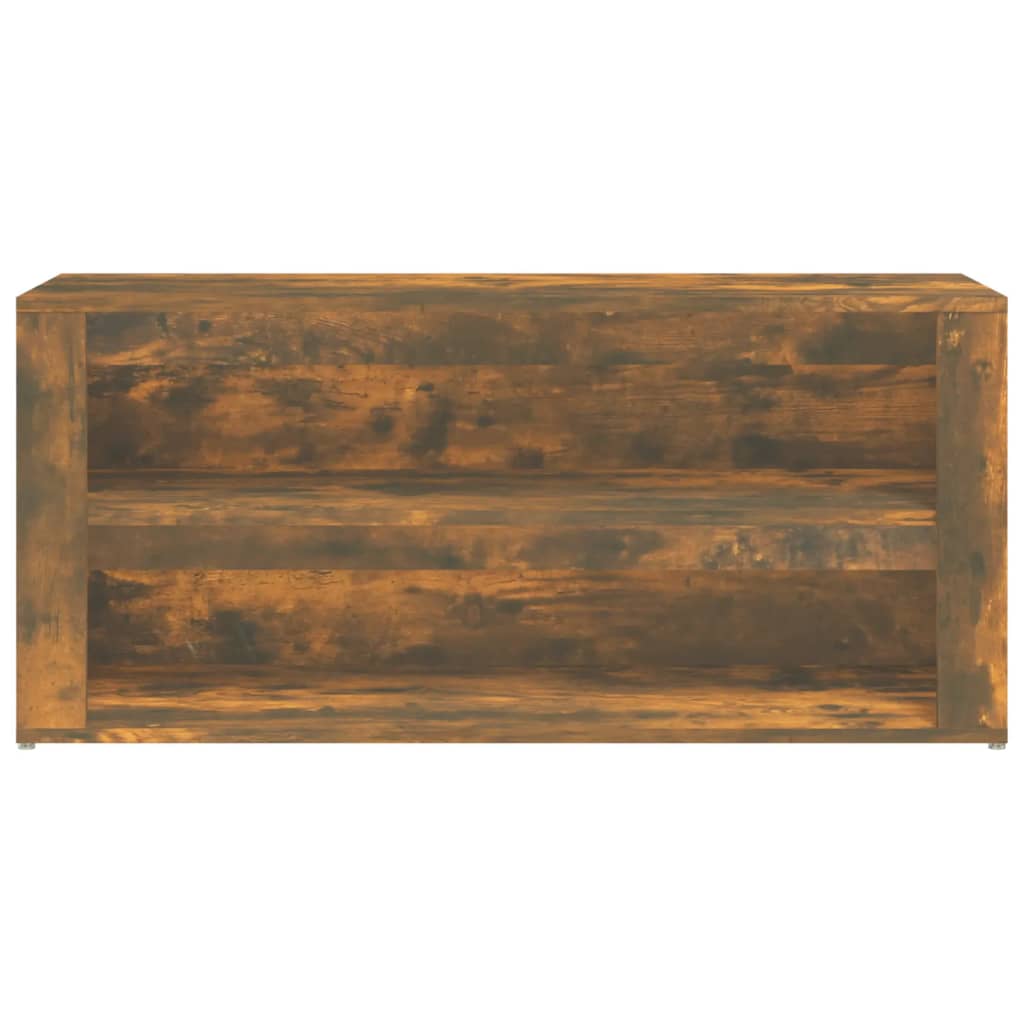 Schuhregal Weiß 100x35x45 cm Holzwerkstoff