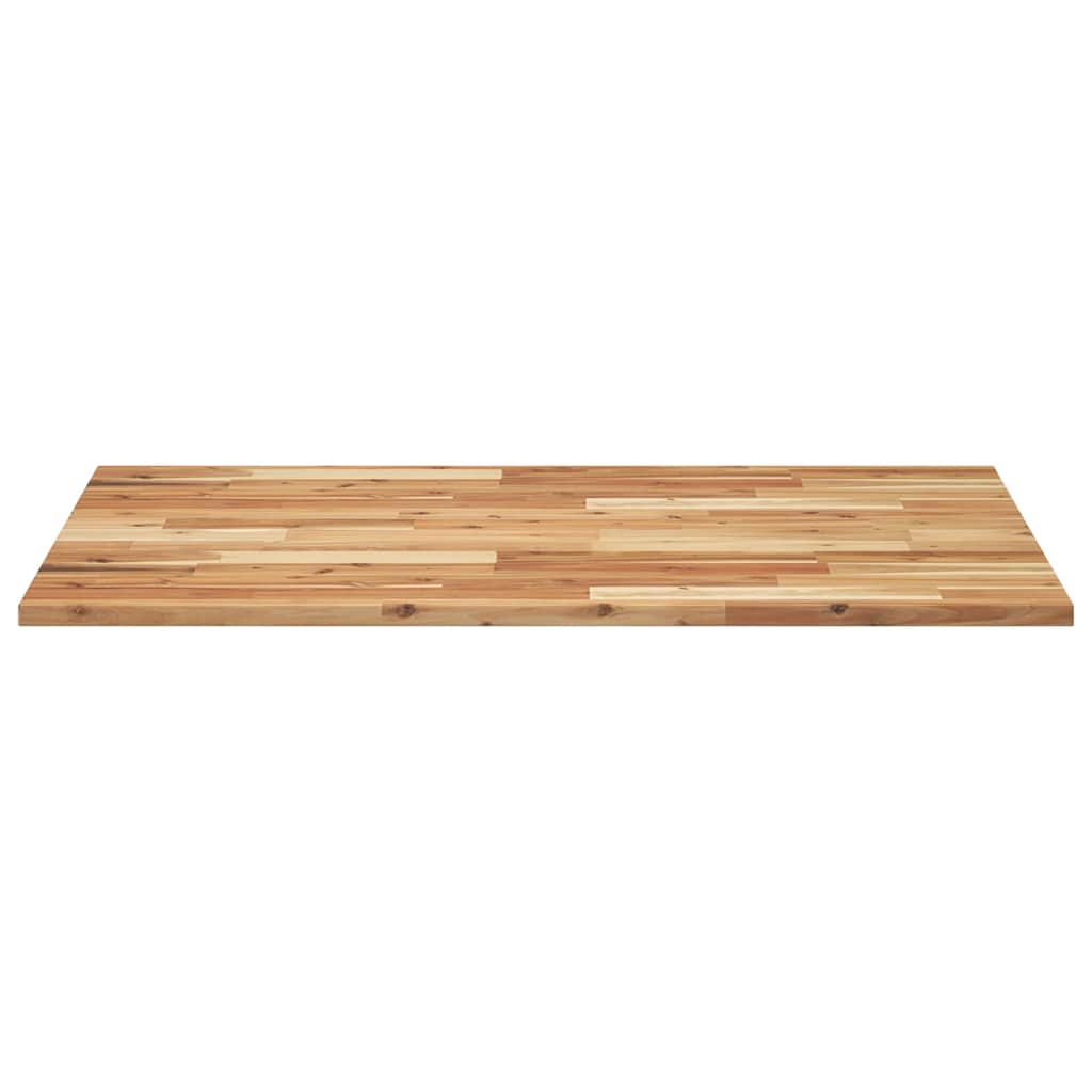 Tischplatte Rechteckig 60x50x2 cm Massivholz Akazie