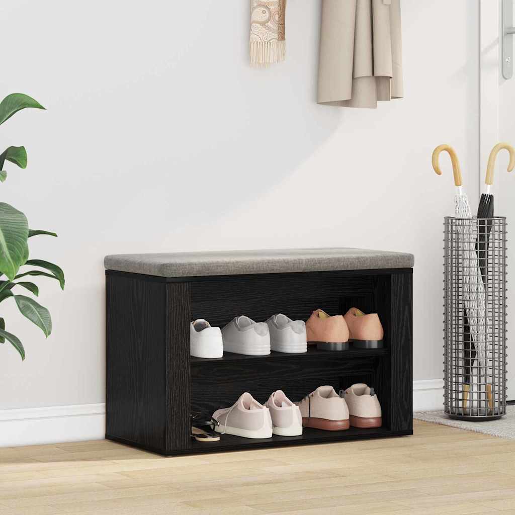 Schuhregal Weiß 75x35x45 cm Holzwerkstoff