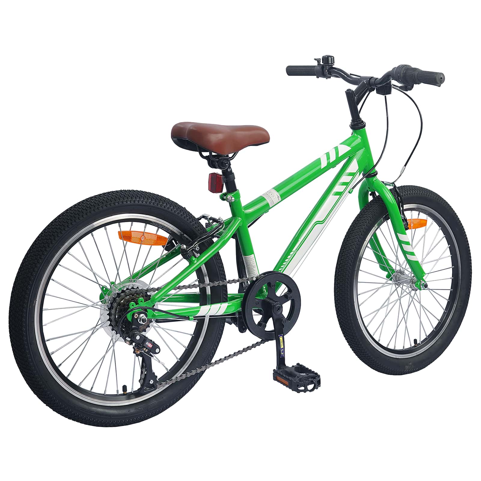 Mountainbike 20 Zoll 6-Speed für 5-8 Jahre alt Weiß