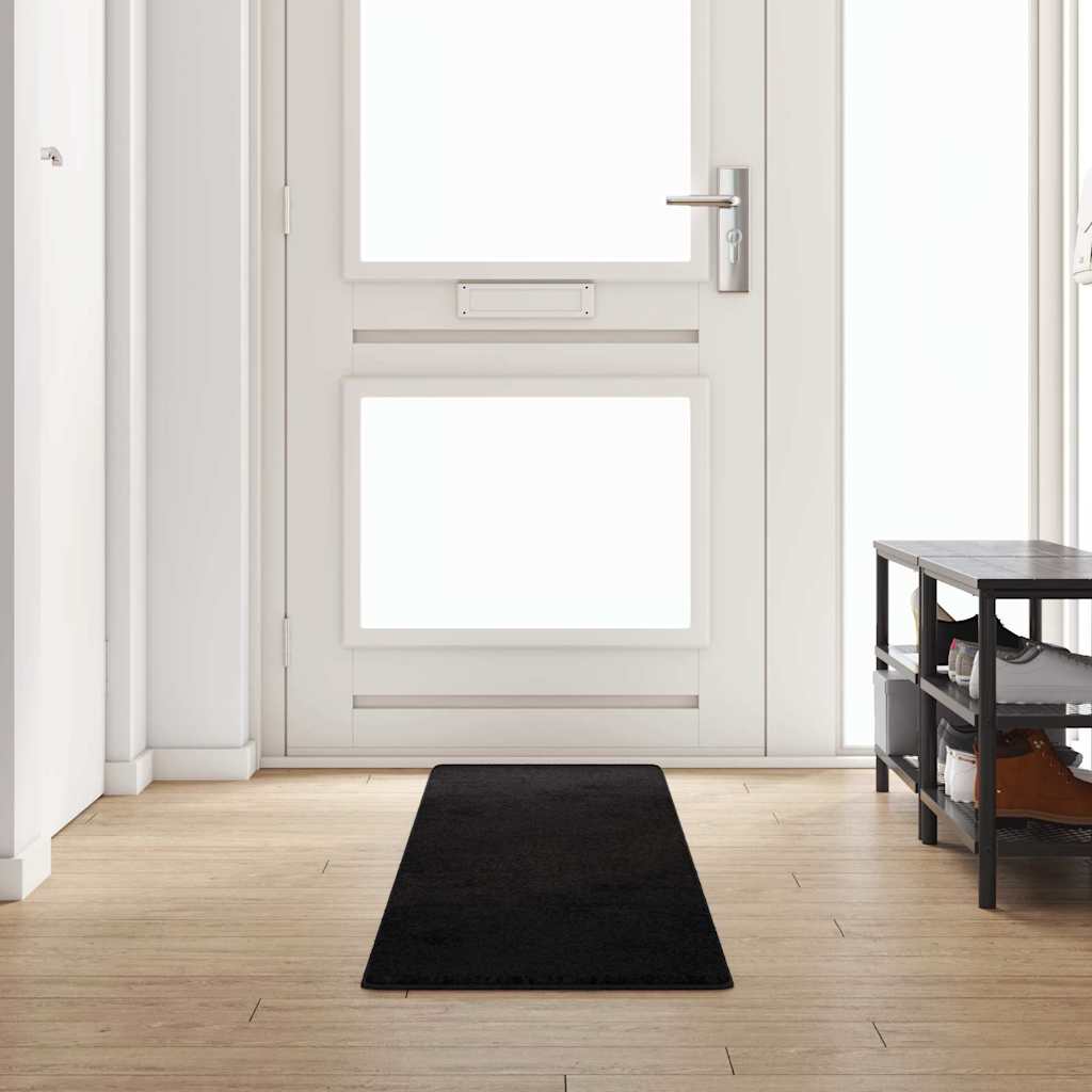 Teppichläufer Grau 50 x 100 cm 100% Polypropylen Tuft