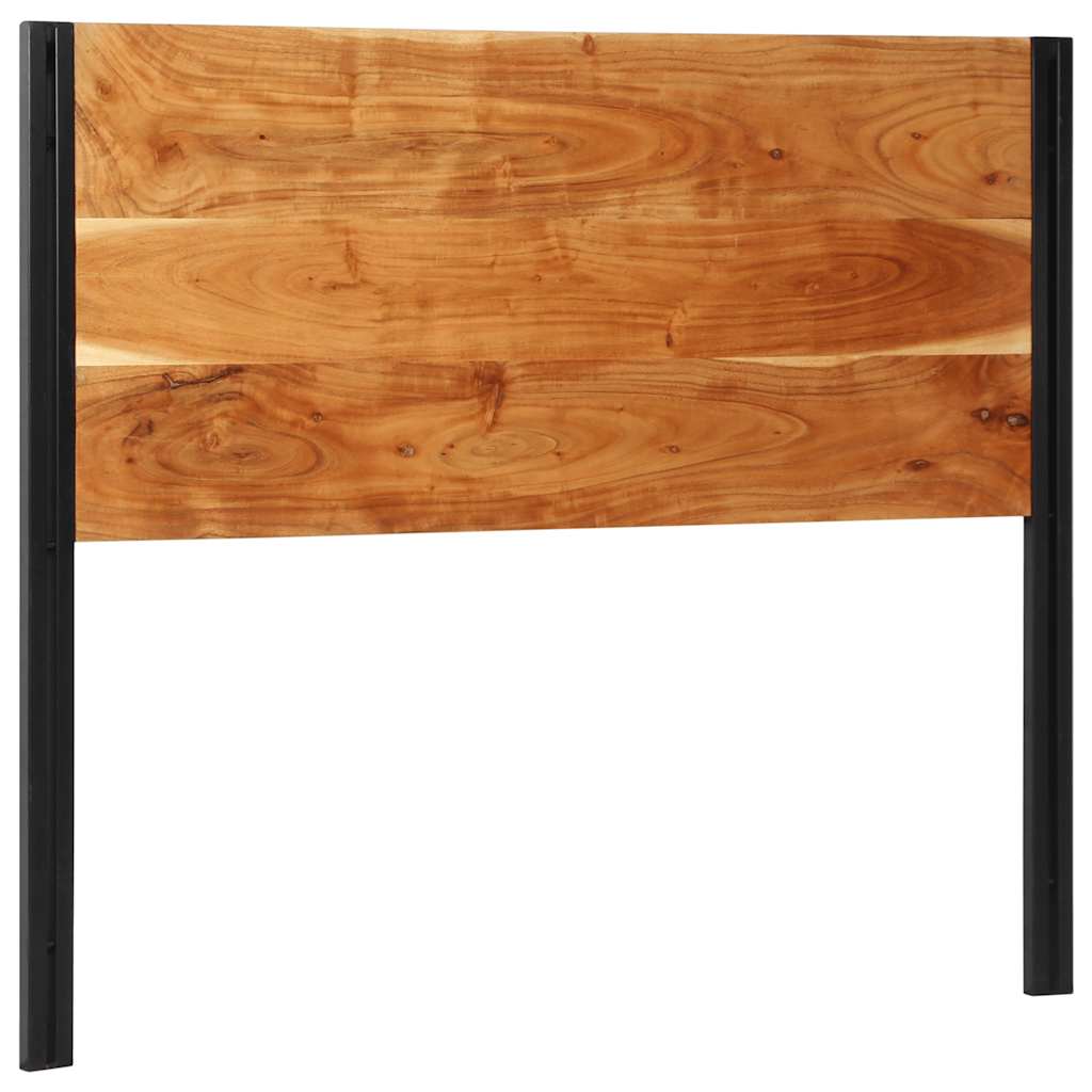 Kopfteil 100 cm Massivholz Mango und Eisen