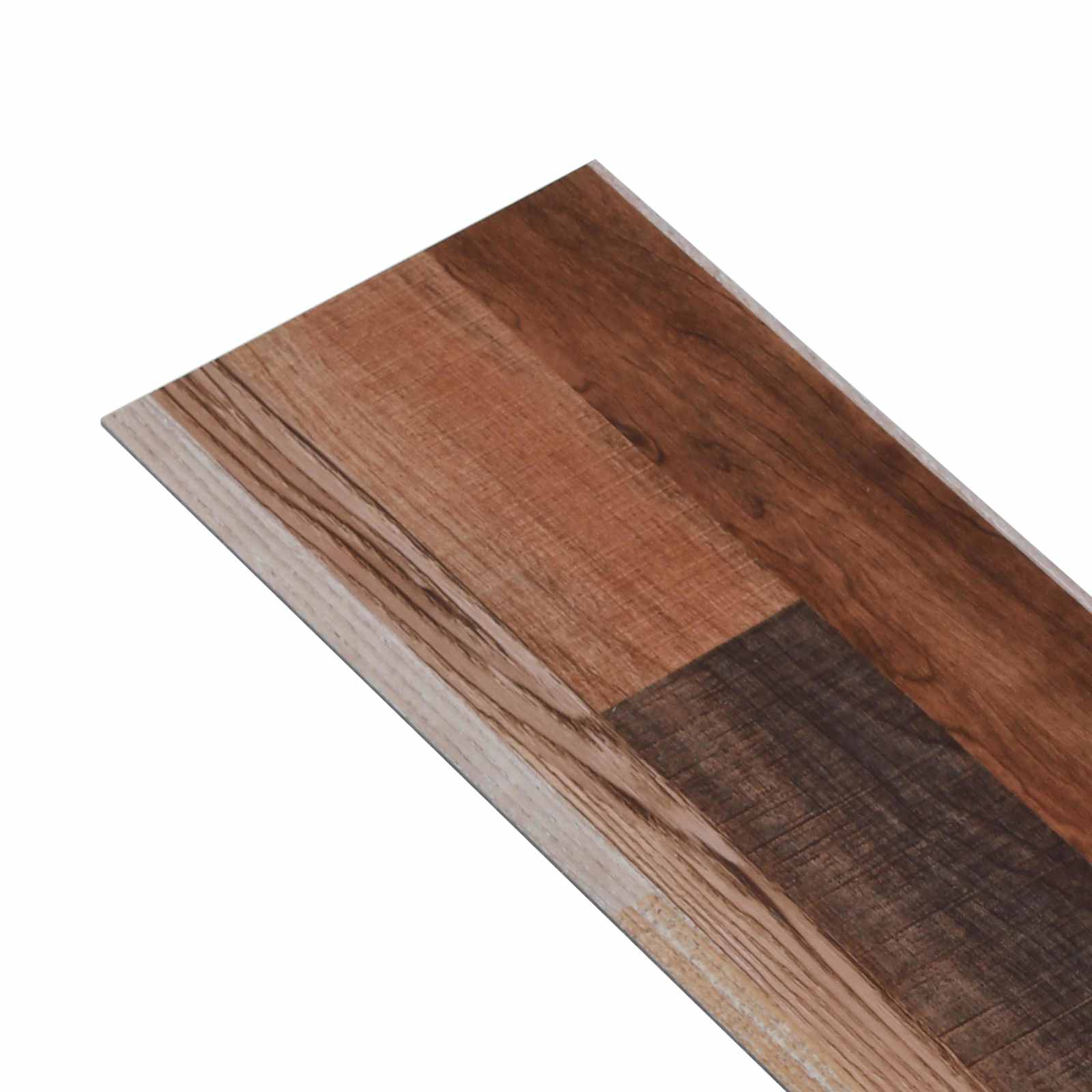 Bodenplanken 18 pcs Walnussbraun 5,26 m² PVC