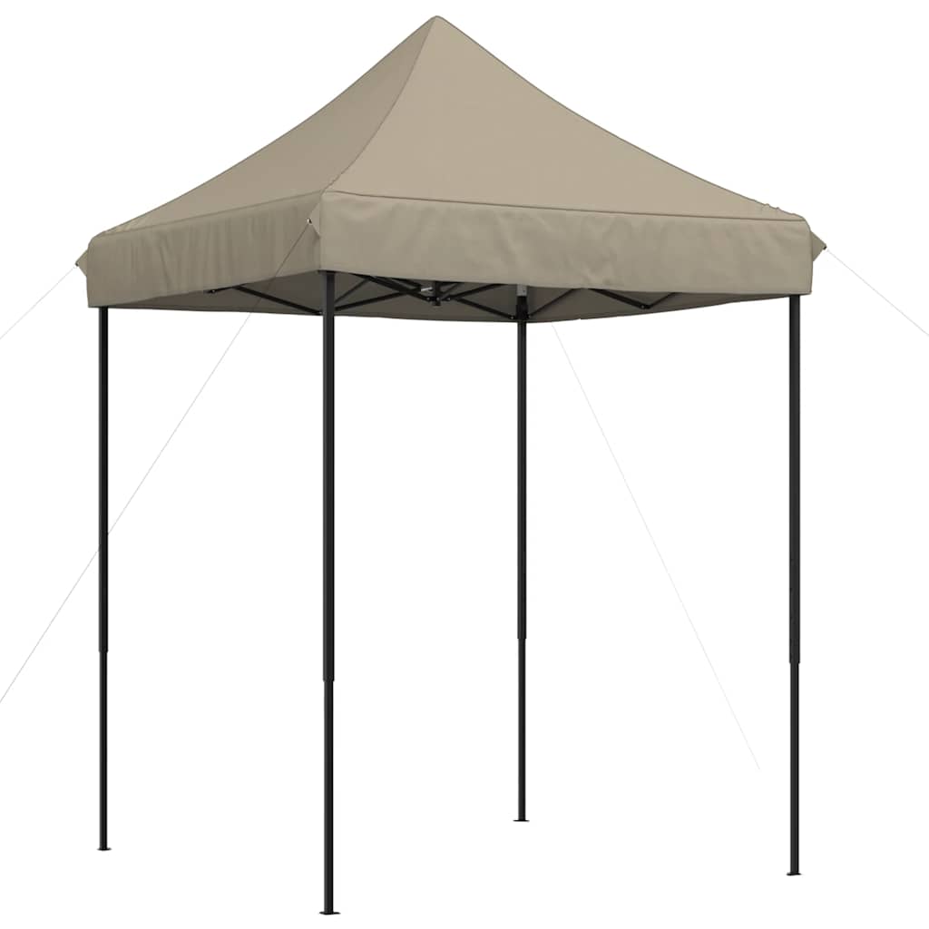 Partyzelt Faltbar Pop-Up Schwarz 200x200x306 cm