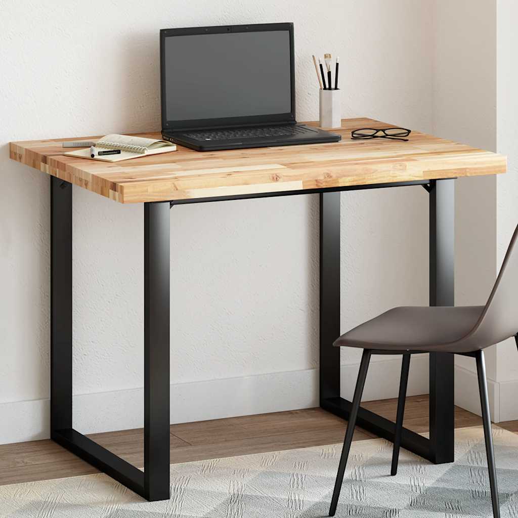 Tischplatte Rechteckig 60x50x2 cm Massivholz Akazie