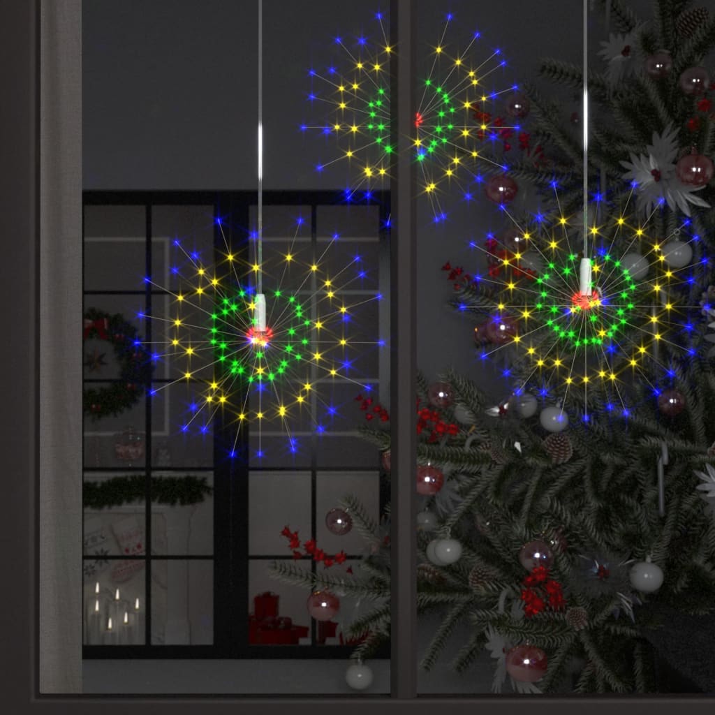 Feuerwerkslicht Weihnachtsdeko Warmweiß 20 cm 140 LEDs
