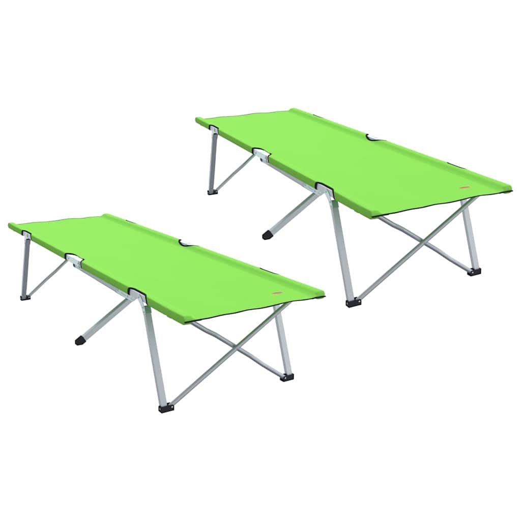 Klapp Schlafbett fürs Camping Blau 194 x 62,5 x 42,5 cm