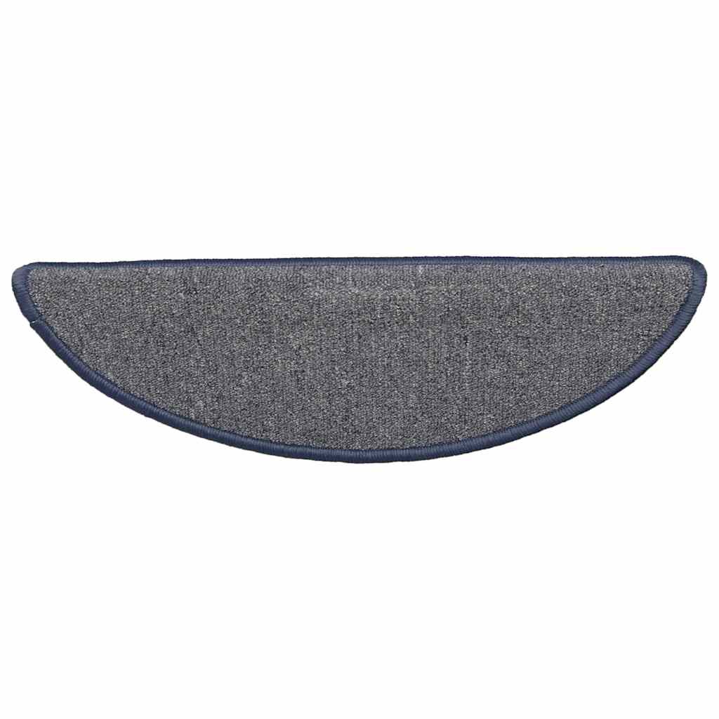 Stufenmatten 15 Stk. 56x17x3 cm Anthrazit Halbrund