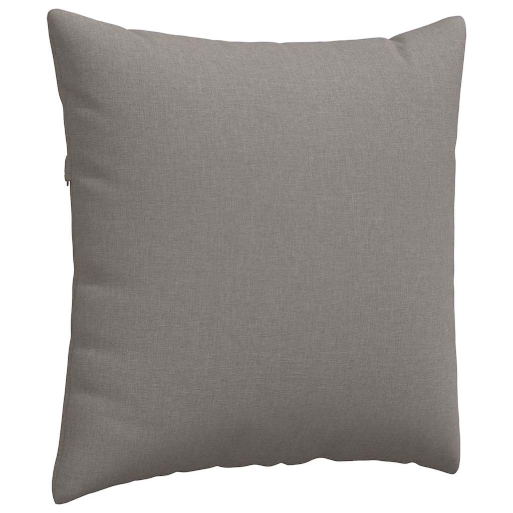 Sofakissen 2 pcs Hellgrau 50 x 30 cm Stoff
