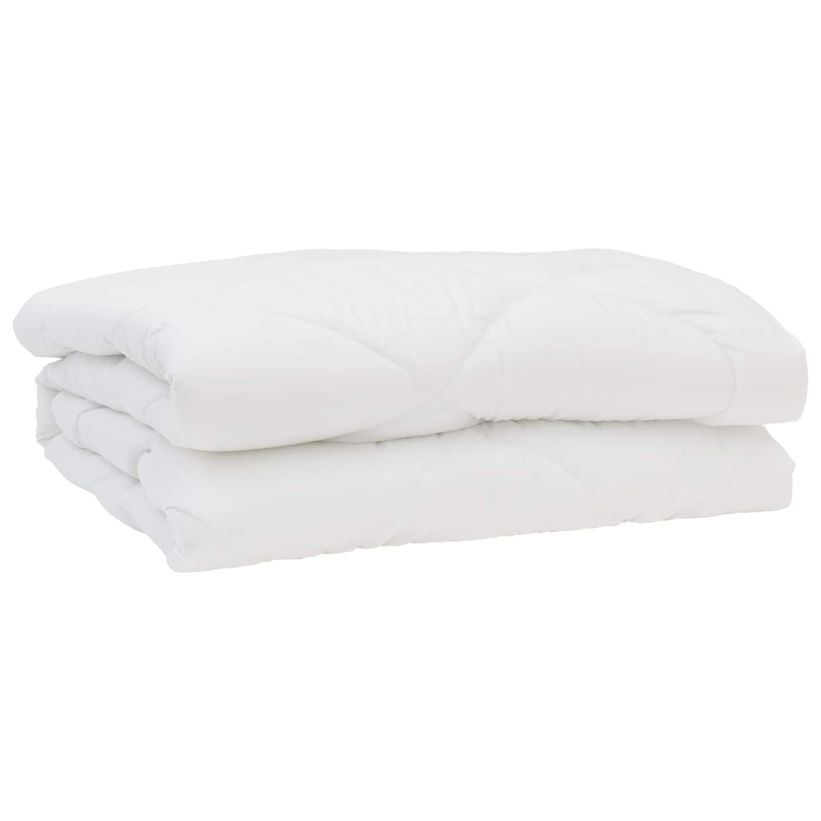 Sommerdecke mit Kissen 3 pcs Weiß Mikrofaser
