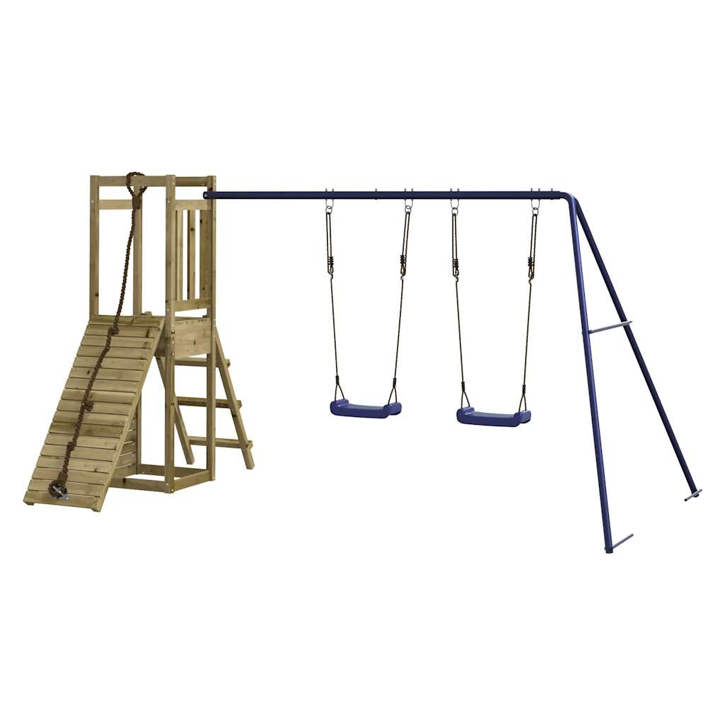 Spielturm Massivholz Kiefer