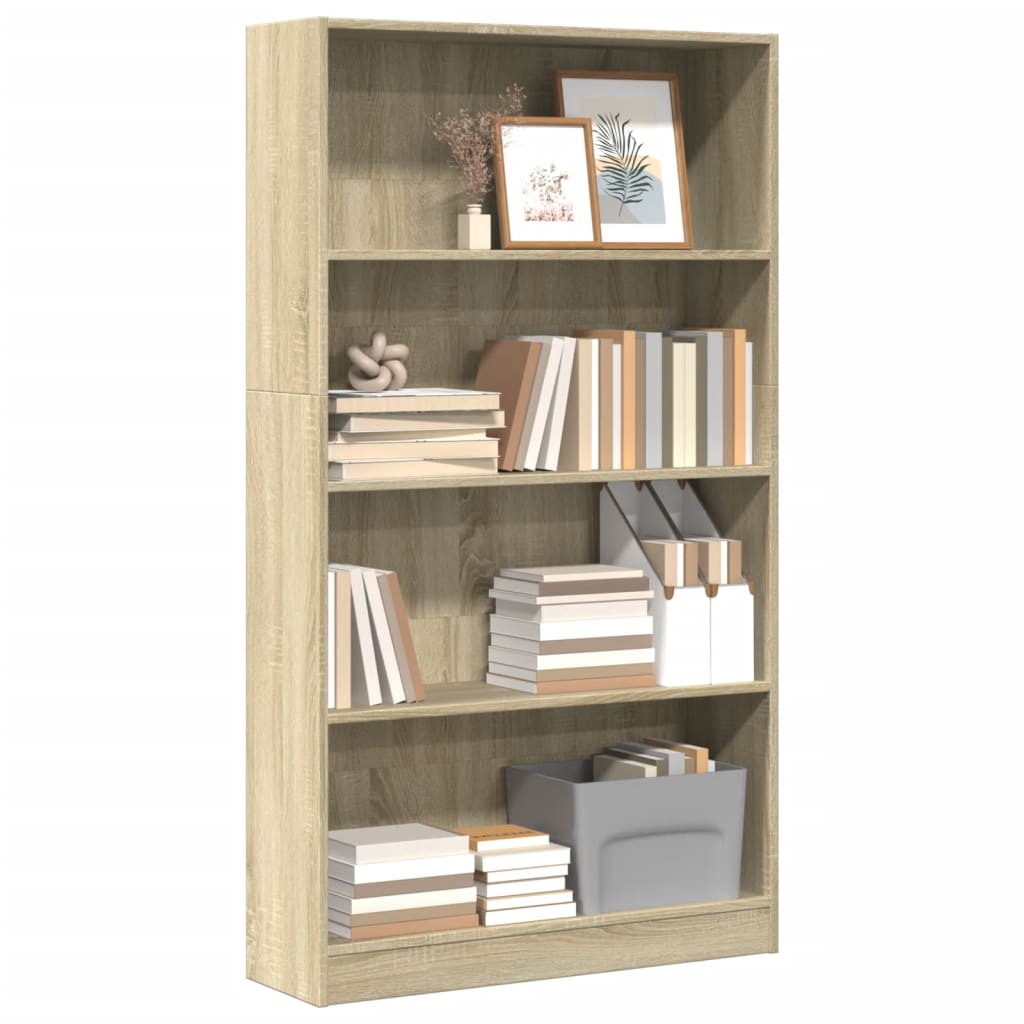Bücherregal Weiß 40x24x75 cm Holzwerkstoff