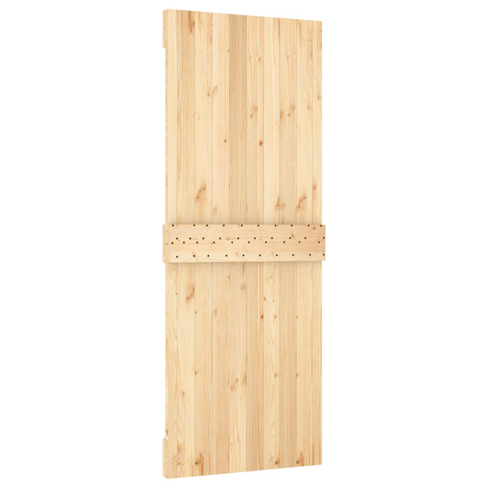 Tür NARVIK Natur 80 x 210 cm Massivkiefer