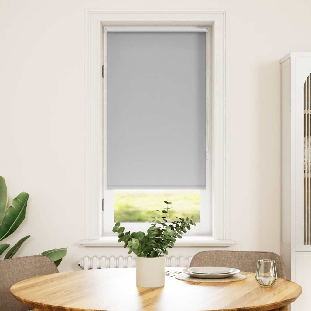 Verdunkelungsrollo 84,4 x 175 cm, Stoffbreite 80 cm, Weiß