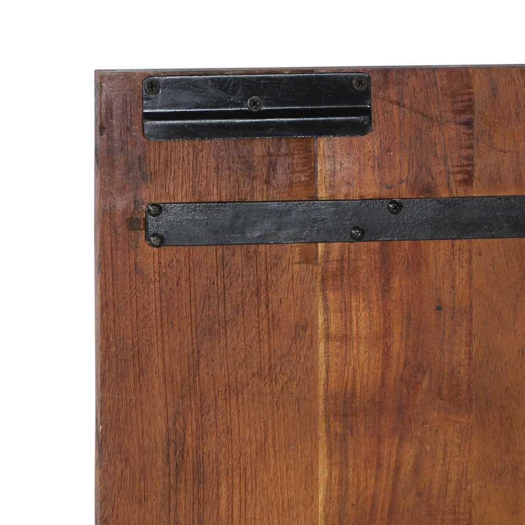 Kopfteil Mehrfarbig 160 cm Massivholz Altholz