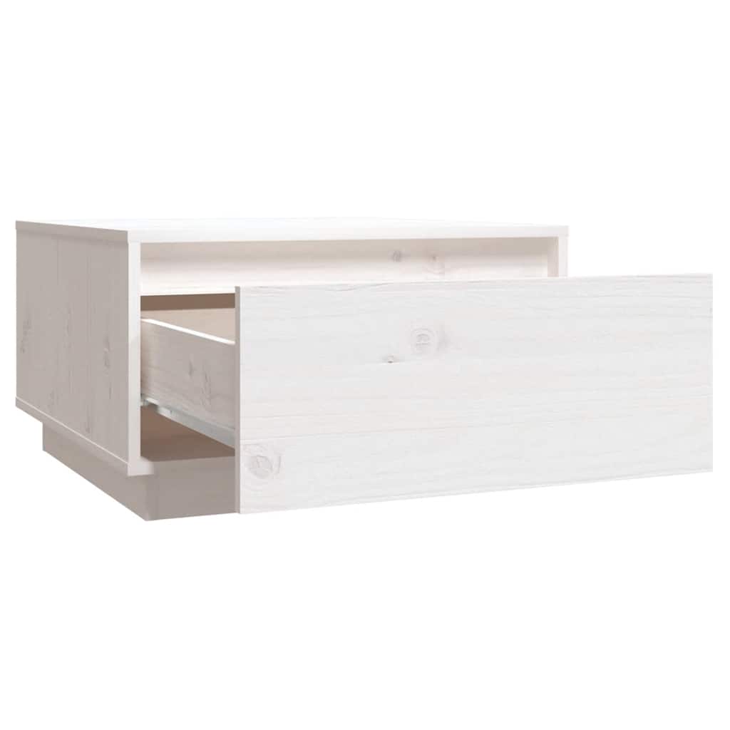 Couchtisch 55x56x32 cm Massivholz Kiefer