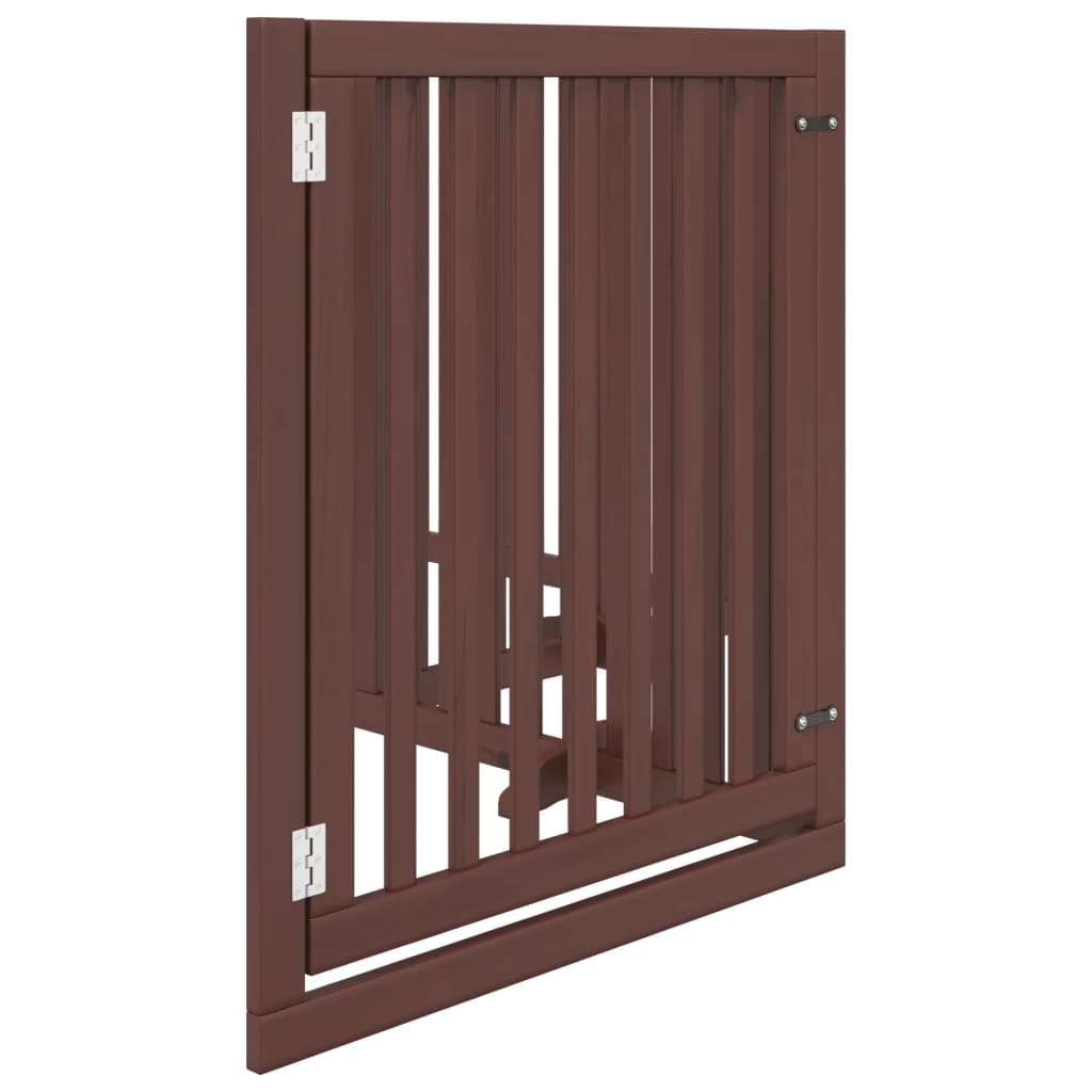 Hundegitter Faltbar 3 Paneele 150 cm Pappelholz