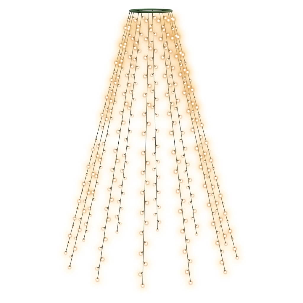 Weihnachtsbaum-Lichternetz mit 180 LEDs Kaltweiß 180 cm