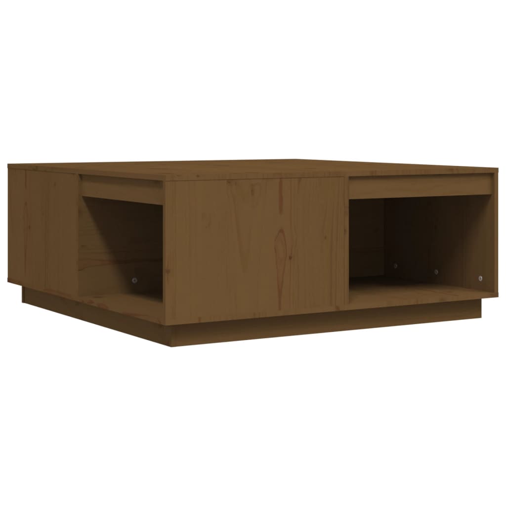 Couchtisch 100x101x40,5 cm Massivholz Kiefer