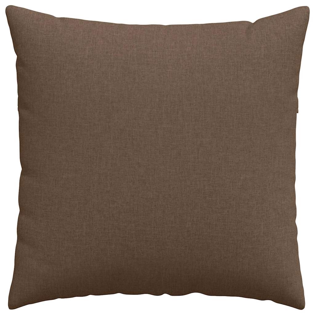 Sofakissen 2 pcs Hellgrau 50 x 30 cm Stoff