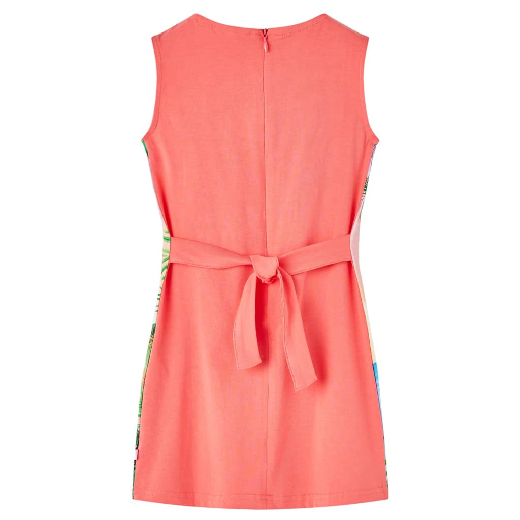 Kinderkleid Korallenrosa 92