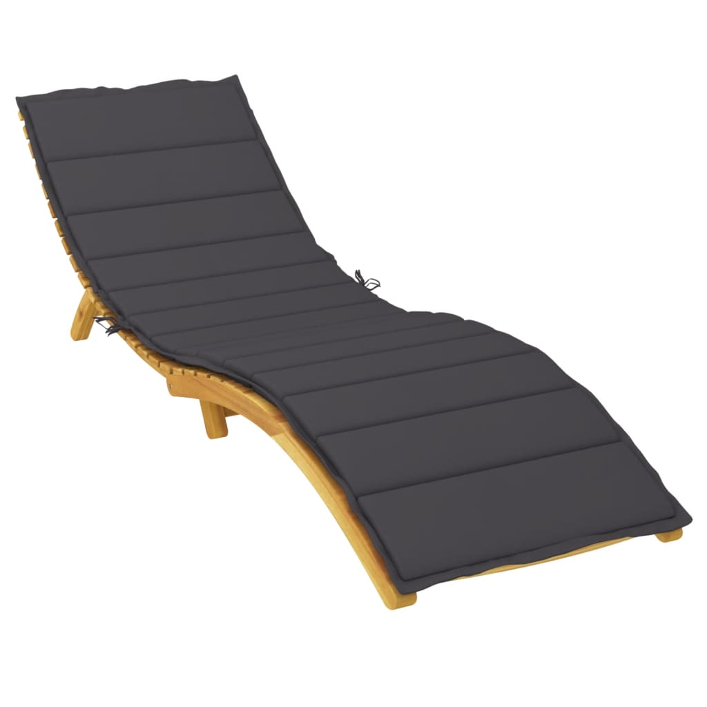 Liege-Kissen Blatt Blattmuster 200 x 70 x 3 cm Oxford-Stoff