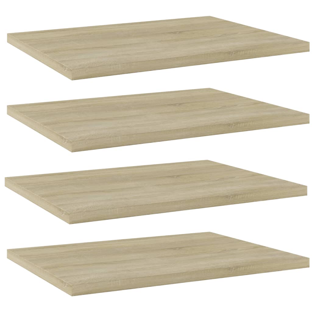 Bücherregal-Bretter 4 Stk. Weiß 40x10x1,5 cm Holzwerkstoff