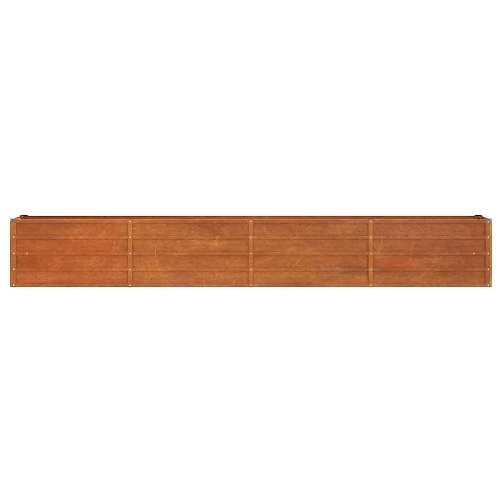 Hochbeet Rostig 100x100x77 cm Cortenstahl
