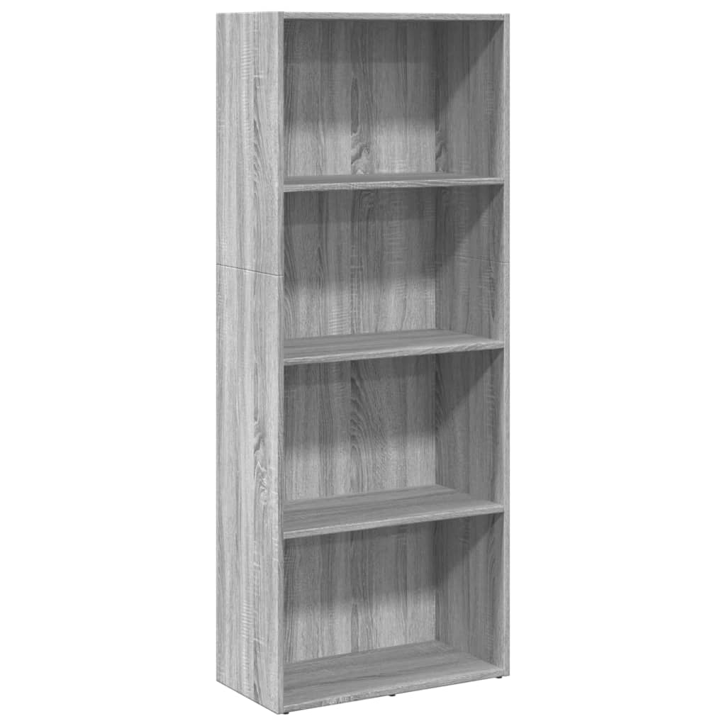 Bücherregal Weiß 80x30x189 cm Holzwerkstoff