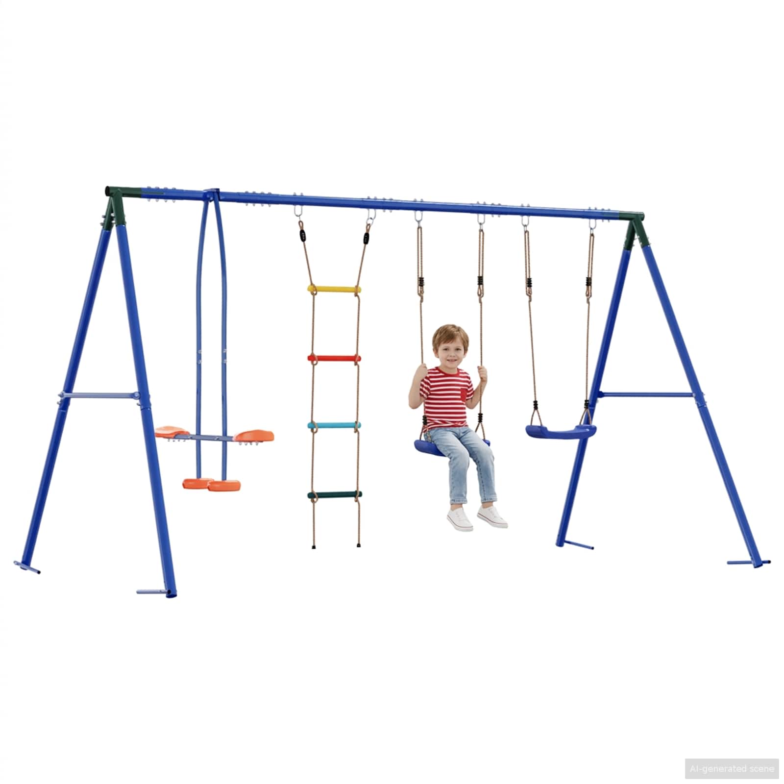 Schaukel-Set mit 2 Schaukelsitzen