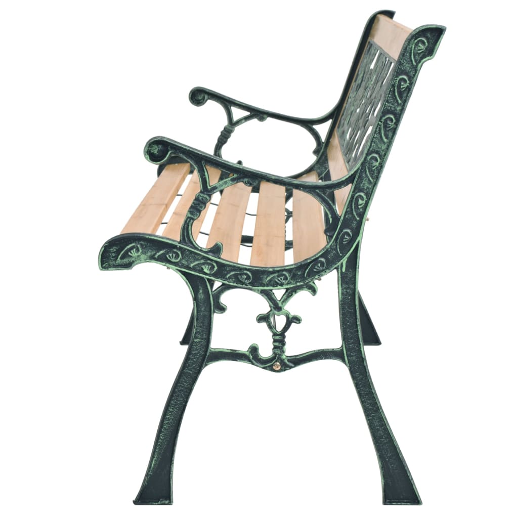 Gartenbank 122 cm Massivholz Tanne