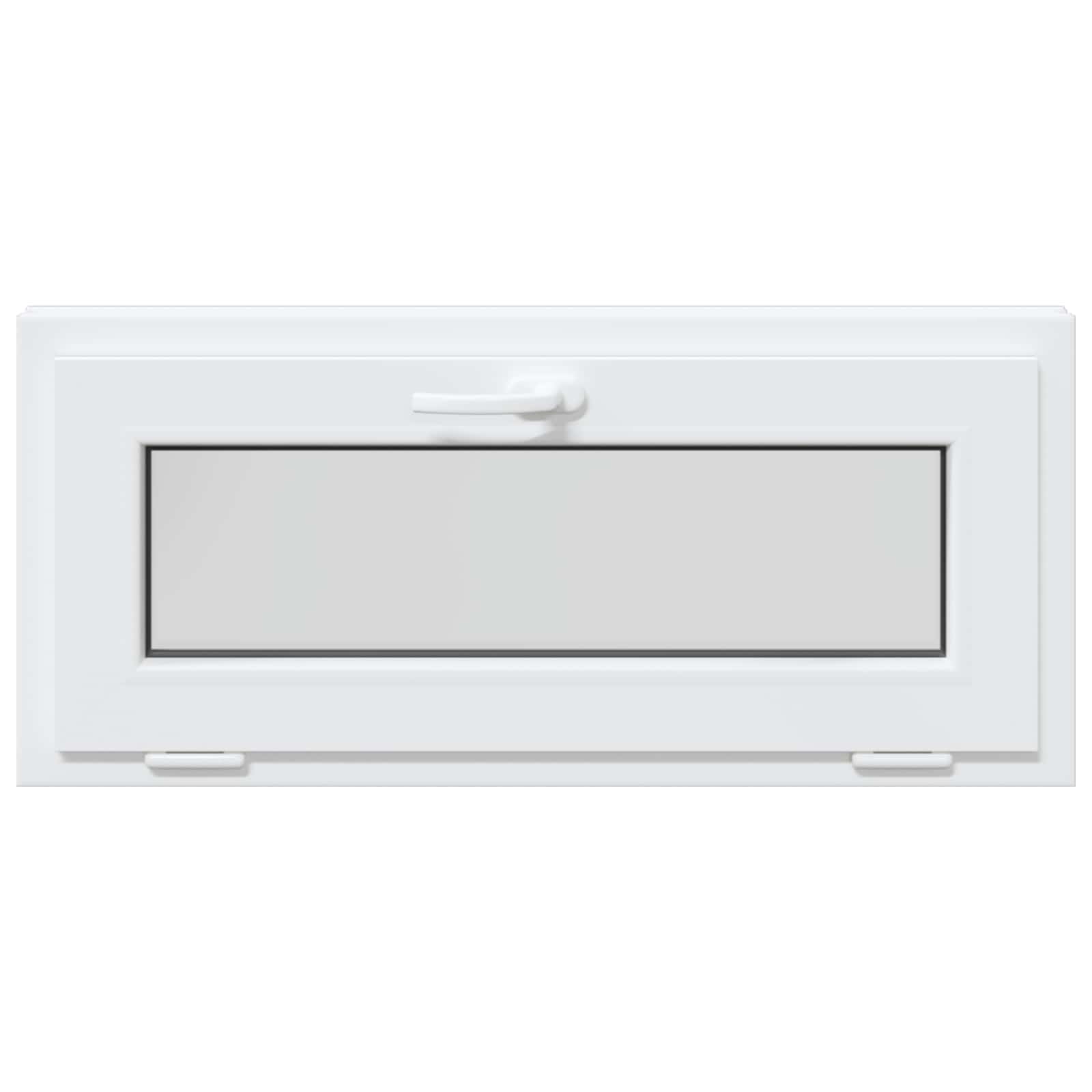 Kellerfenster RISOR 60 x 40 cm PVC und Glas Weiß