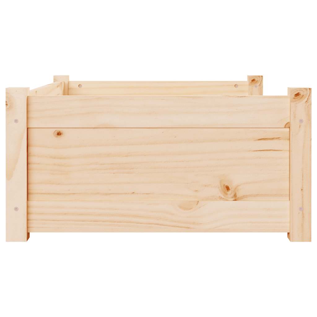 Hundebett 55,5 x 45,5 x 28 cm Massivholz Kiefer