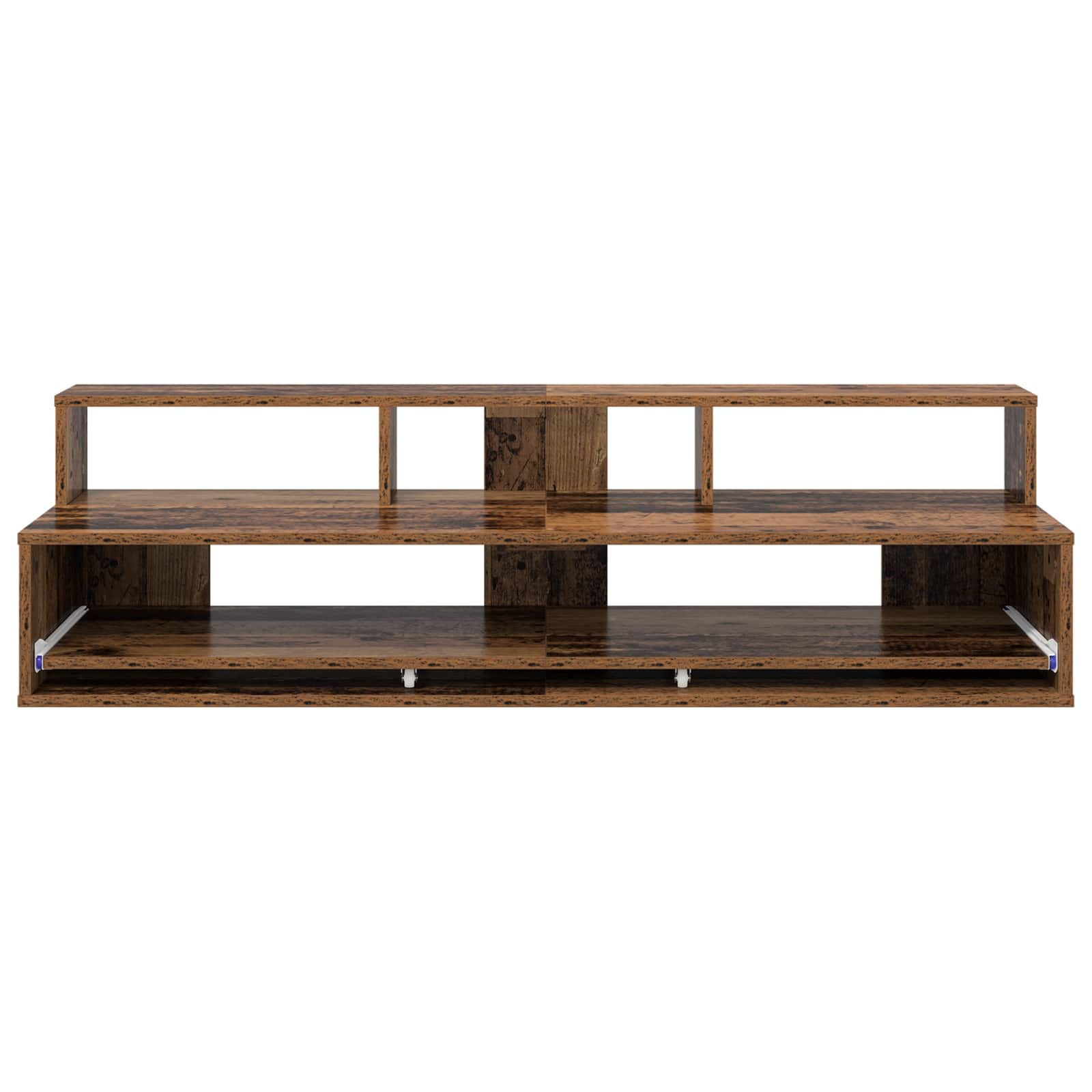 Studiotisch Weiß 152 x 42,5 x 36 cm Holzwerkstoff