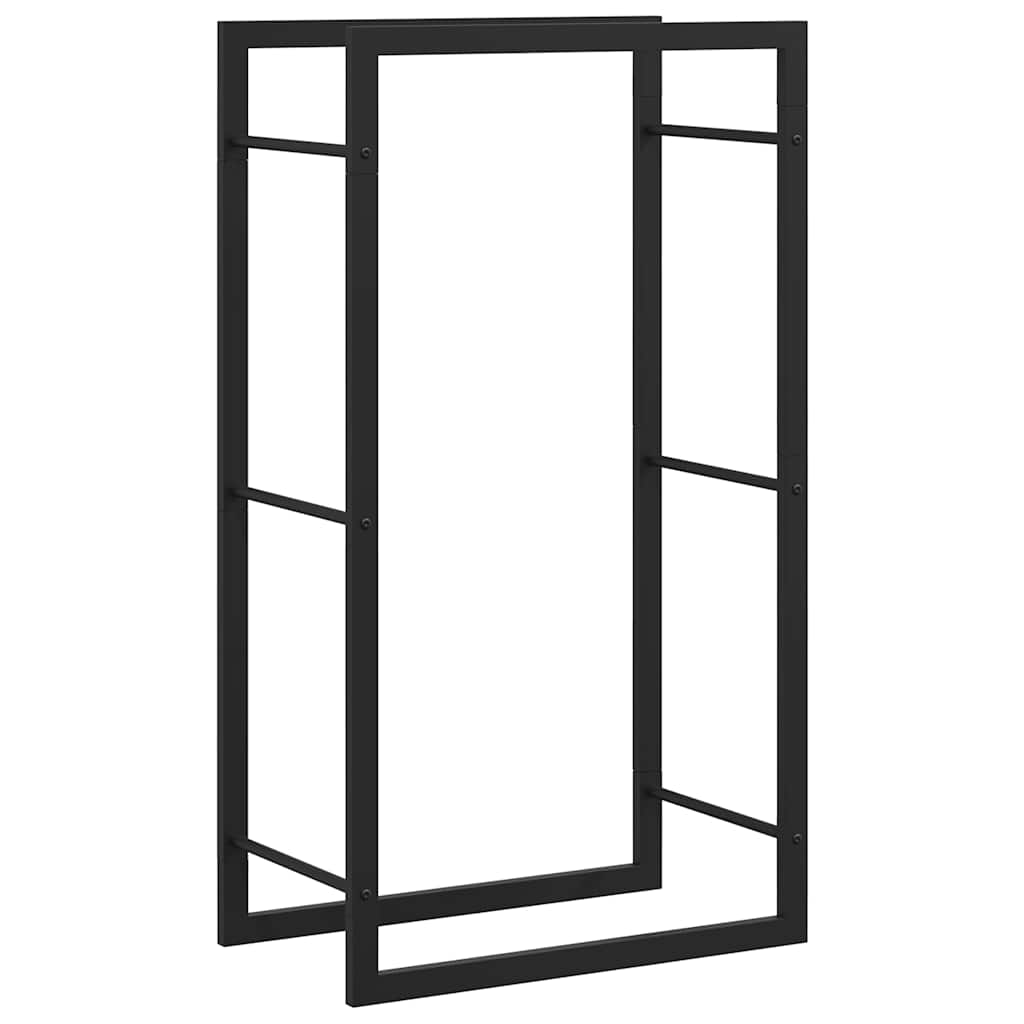 Brennholzregal 50x28x94 cm Edelstahl