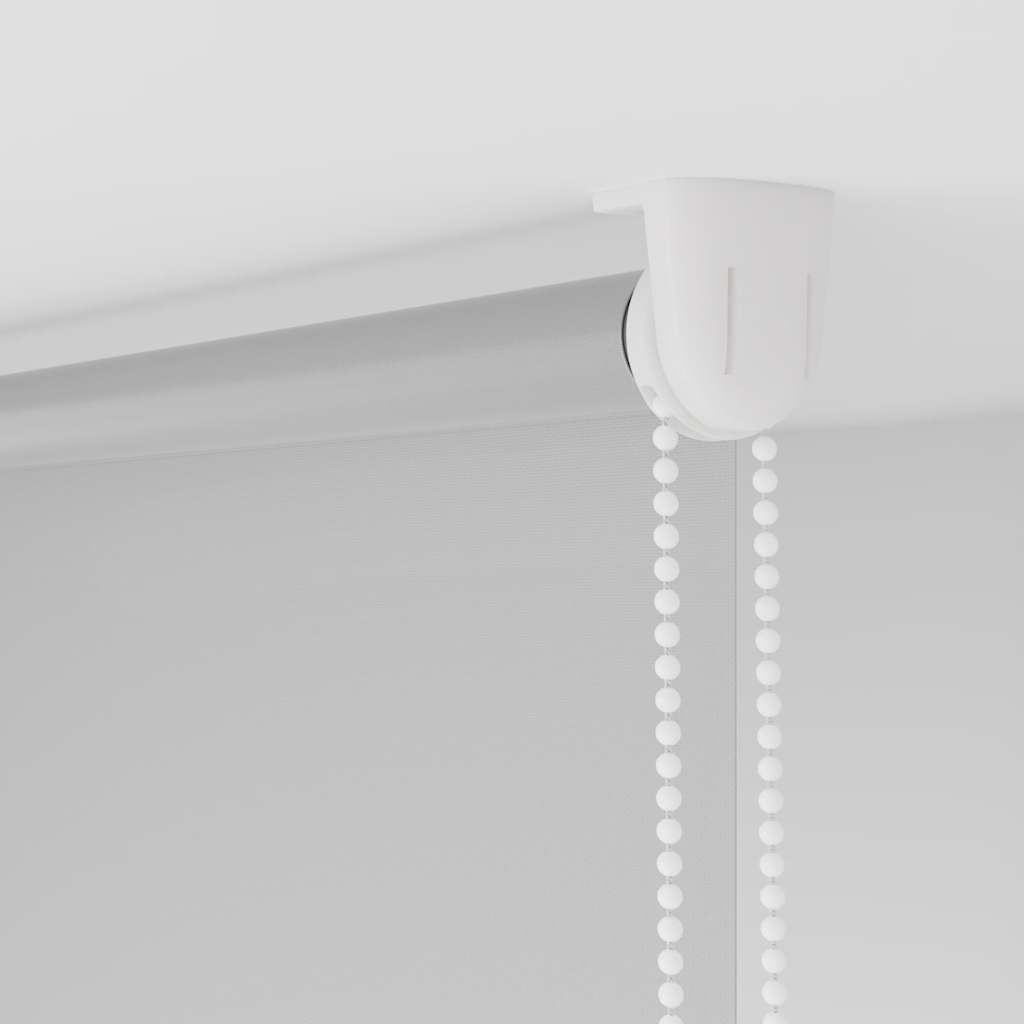 Verdunkelungsrollo 84,4 x 175 cm, Stoffbreite 80 cm, Weiß