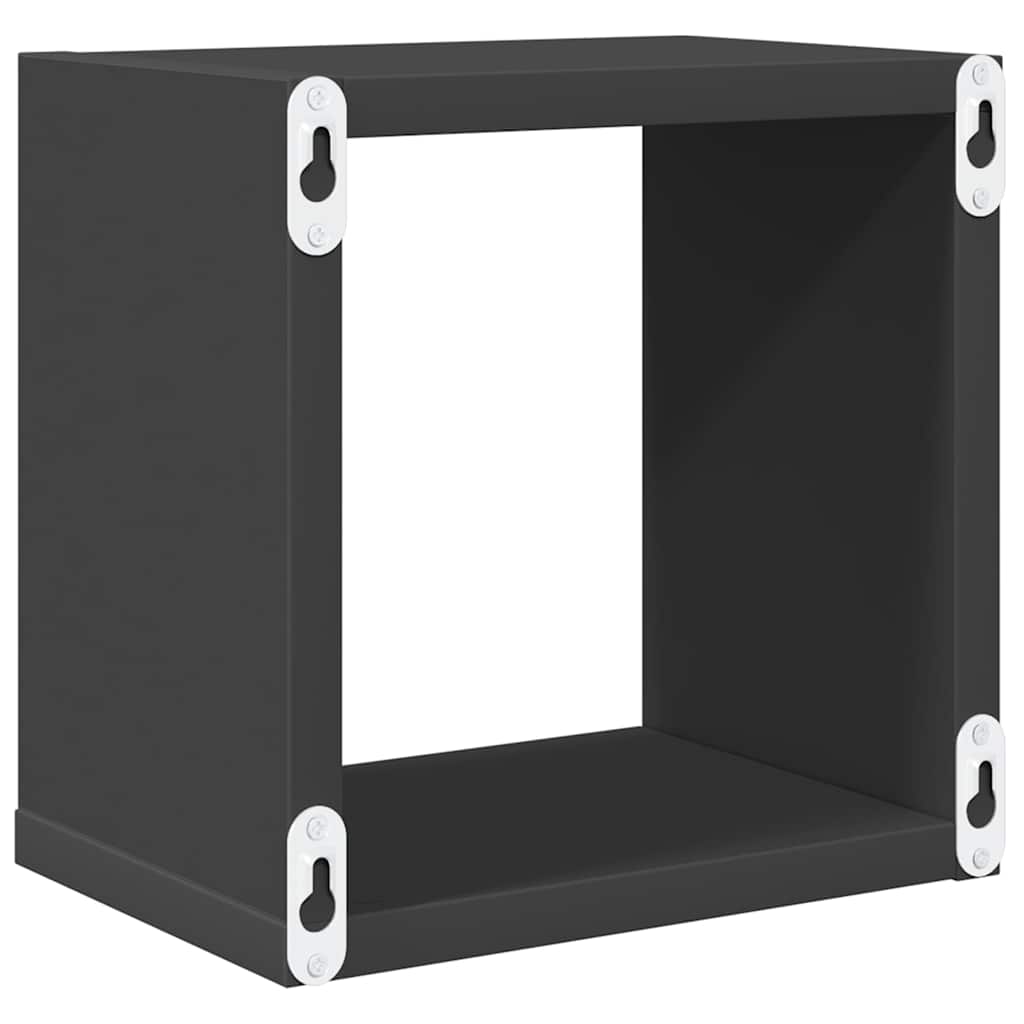 Würfelregale 2 Stk. Weiß 30x15x30 cm