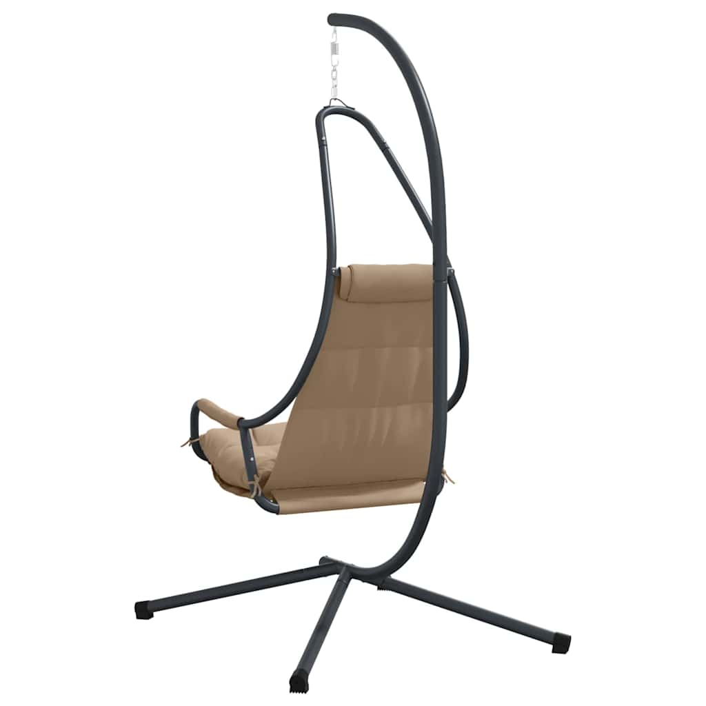 Hängendes Ei-Stuhl Anthrazit 94 x 107 x 196,5 cm Stahl